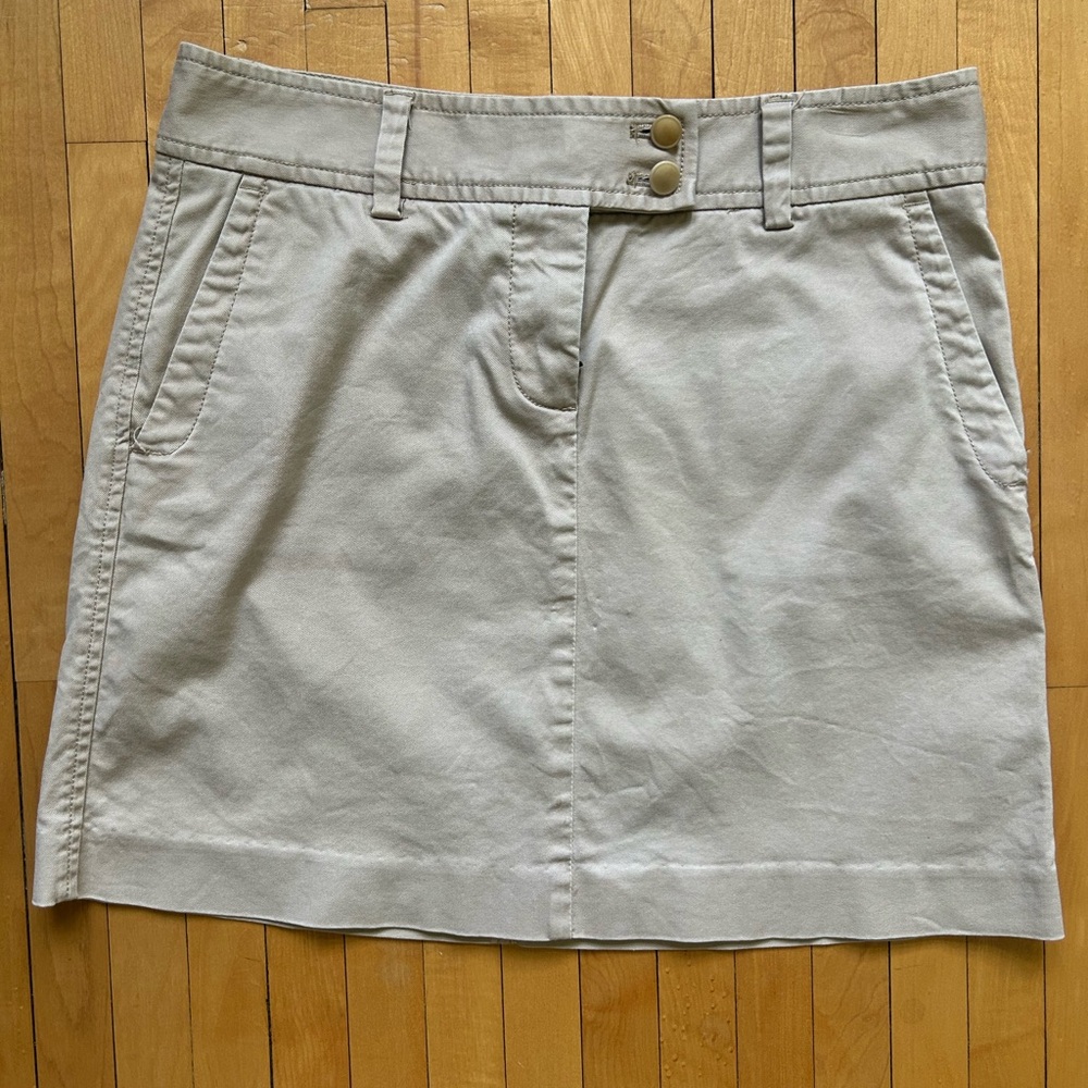 Women’s  J Crew Casual Khaki Skirt